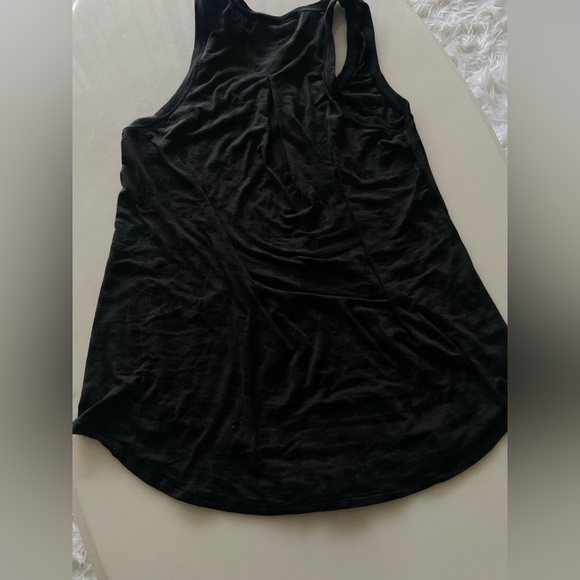 Lululemon Black Tie Dye Tank Athletic Top Size 4 - Picture 2 of 6
